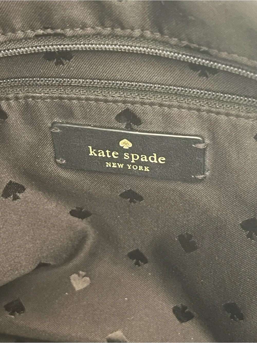 Kate Spade Natalia Black Quilted Leather Chain-Handle Tote